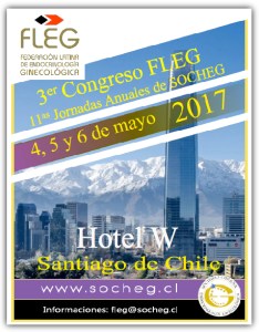 3º Congreso Internacional de la Federación Latina de Endocrinología Ginecológica del 4 al 6 de mayo en&nbsp;Chile