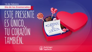 En el día de San Valentín Boehringer Ingelheim lanza campaña para cuidar el corazón En el día de San Valentín Boehringer Ingelheim lanza campaña para cuidar el corazón