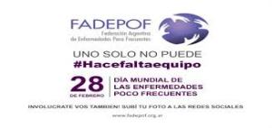 Federación de pacientes lanzó un registro nacional de personas con Enfermedades Poco Frecuentes en Argentina Federación de pacientes lanzó un registro nacional de personas con Enfermedades Poco Frecuentes en Argentina