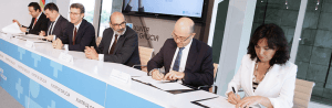 INDRA FIRMA UN CONVENIO CON LA XUNTA DE GALICIA PARA PONER EN MARCHA SU CENTRO DE REFERENCIA EN INNOVACIÓN DIGITAL&nbsp;SOCIOSANITARIA