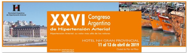Congreso de Hipertensión arterial se reúne del 11 al 13 de abril en Mar del&nbsp;Plata
