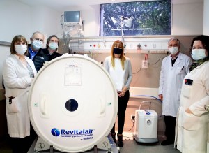 Covid-19: hospitales públicos investigan el valor de las cámaras hiperbáricas en el tratamiento de pacientes con dificultad&nbsp;respiratoria