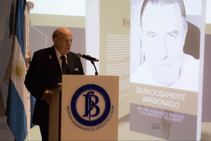 Se publicó el libro que relata la trayectoria del creador de la Fundación H. A. Barceló y su proyecto&nbsp;educativo