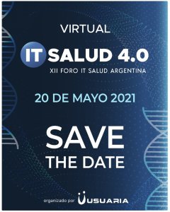 El 20 de mayo a las 11 comienza el Forum IT Salud organizado por&nbsp;Usuaria