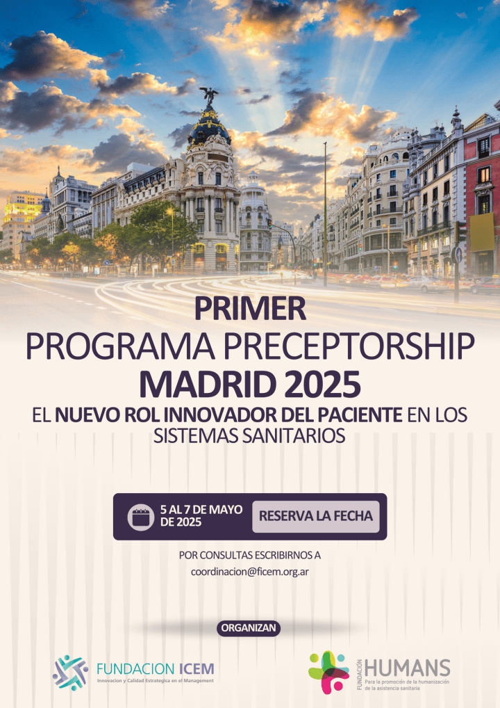 Abren inscripción al primer Programa Preceptorship en Madrid: El nuevo rol del paciente